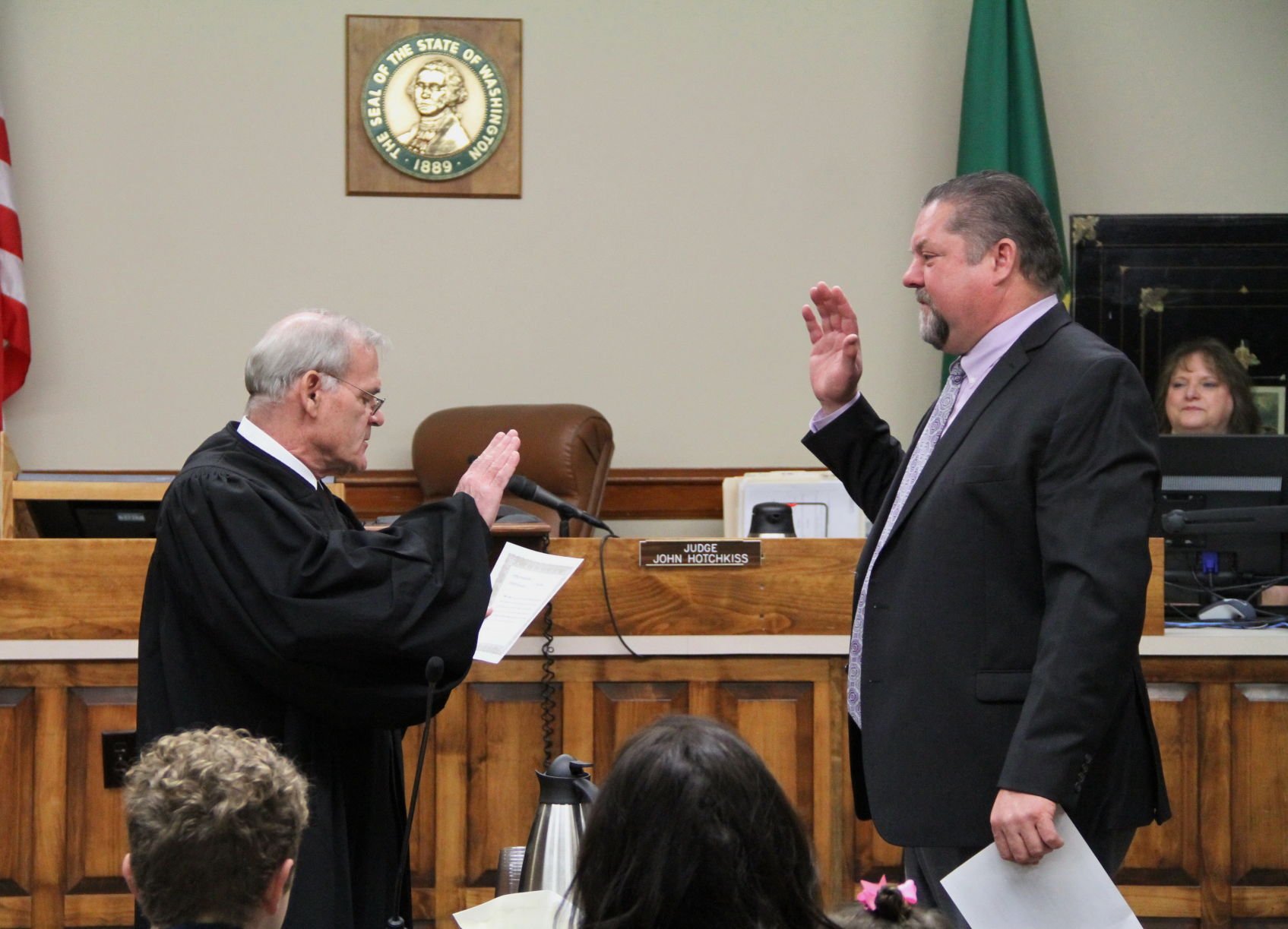 Huber Sworn In As Douglas County Judge | Local News | Wenatcheeworld.com