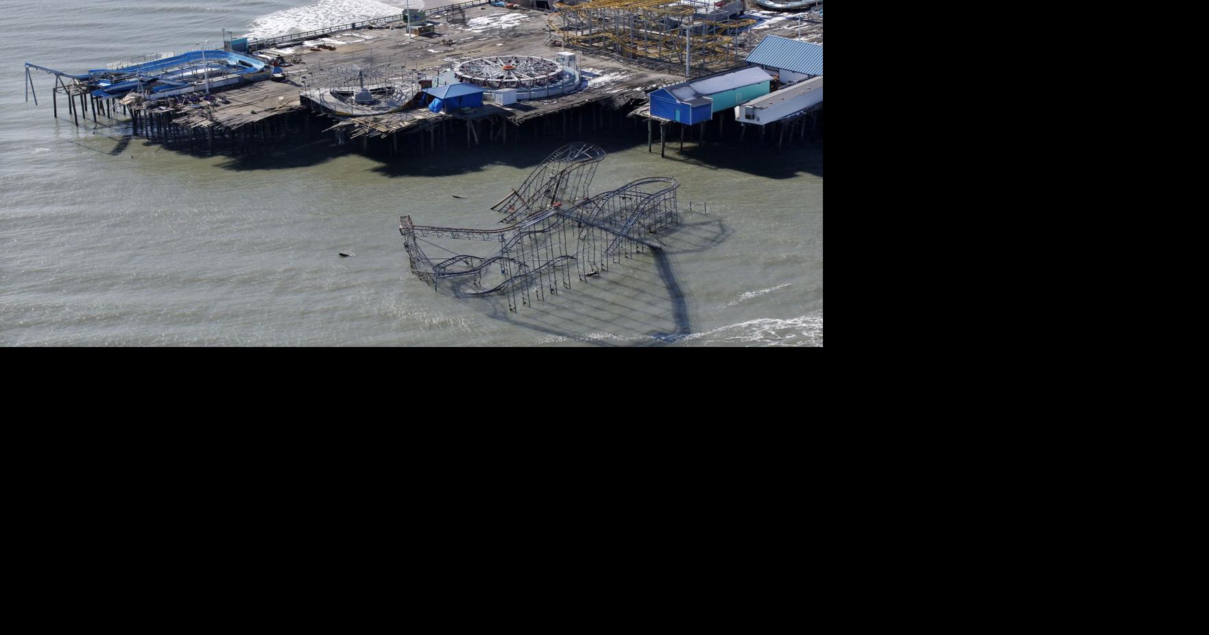 New Jersey Pier Destroyed by Superstorm Sandy, Fire Might Be Done