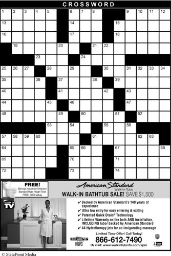 Crossword | Entertainment | wenatcheeworld.com