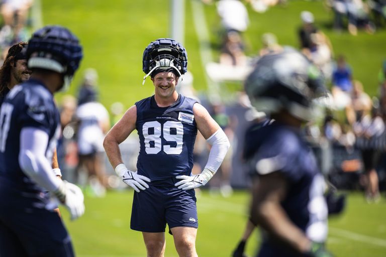 Seattle Seahawks TE Will Dissly Returns from Injury 'Trying to Make Team' -  Sports Illustrated Seattle Seahawks News, Analysis and More