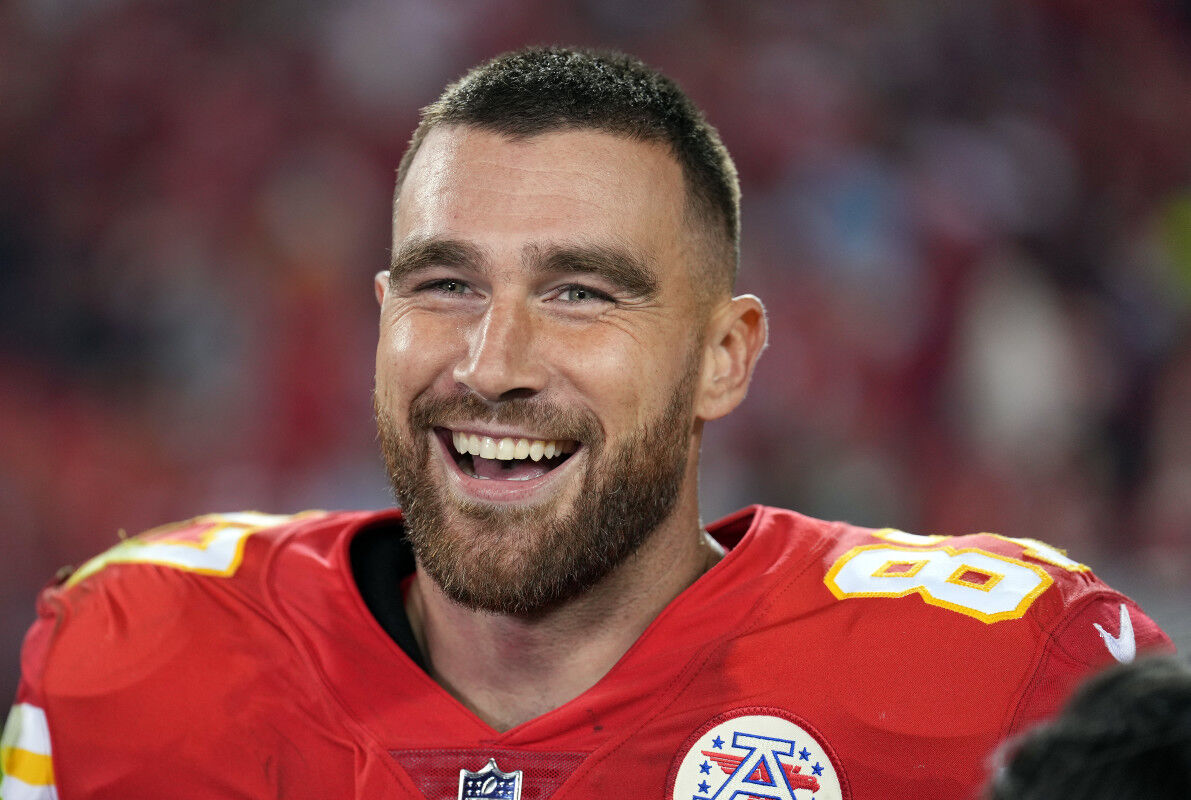 Donna Kelce went viral after rocking a split jersey supporting her