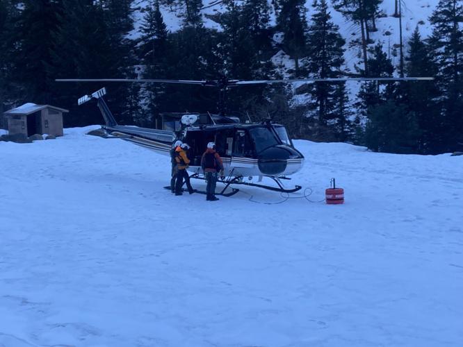 Colchuck recovery helicopter