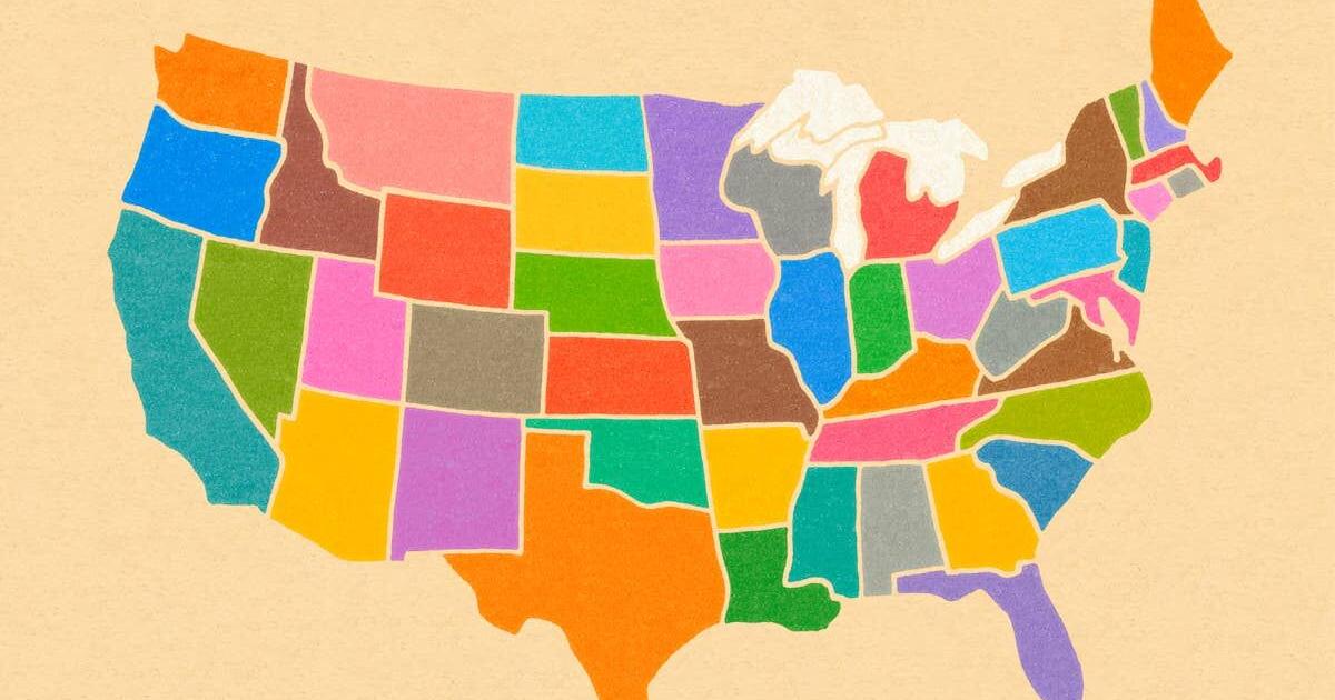 Farmers' Almanac Map Shows Fall Foliage Outlook for Each State