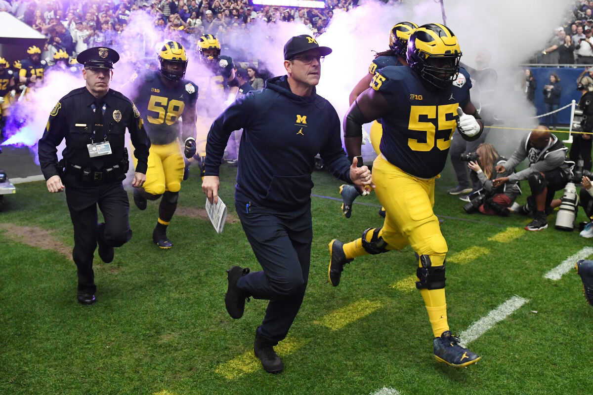 Matt Rhule Couldn't Answer Postgame Question After Michigan Blowout, The  Spun