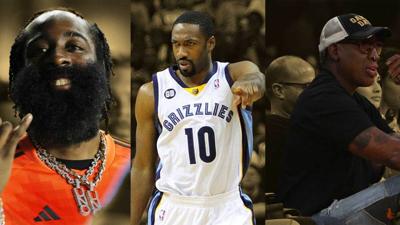 Gilbert Arenas declares James Harden the Dennis Rodman of this era:  There's two extremes of you, Basketball Network