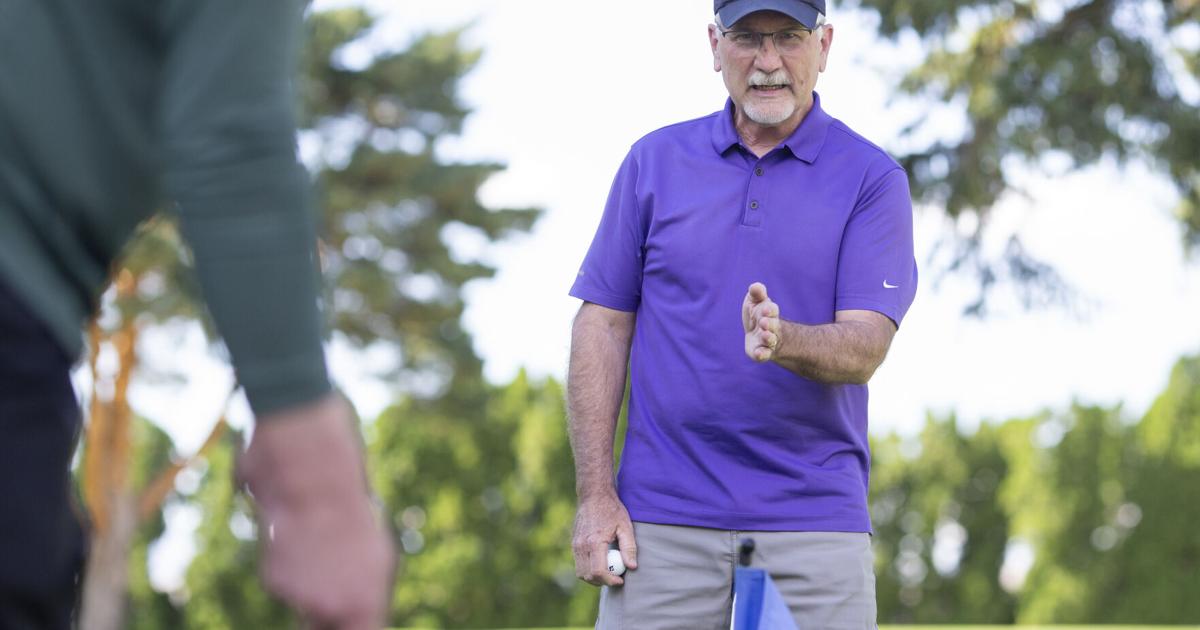‘I hate golf. I hate golf. Nice shot. I love golf.’