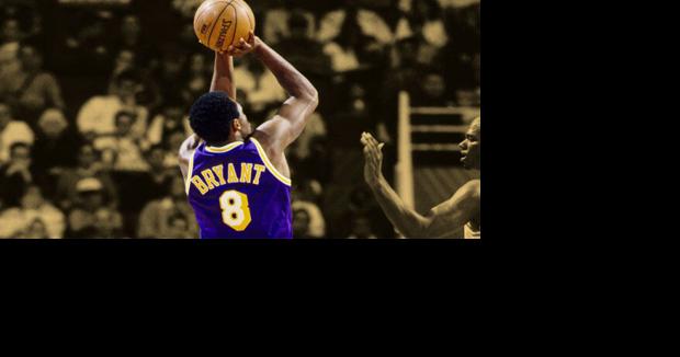 2007-08 Kobe Bryant Game Worn Los Angeles Lakers Shooting Shirt