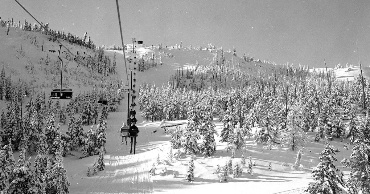 Mission Ridge Rope Tow Old news | Mission Ridge chairlift up the mountain | Local News ...