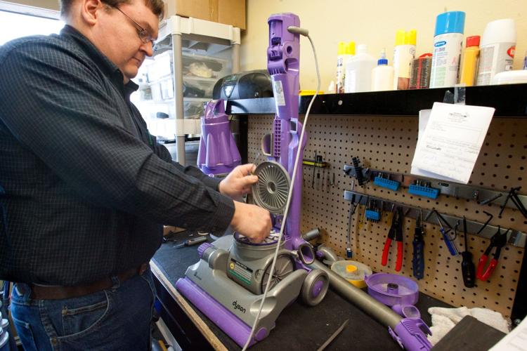 Making the stitch, and cleaning up Couple finds success with sew and