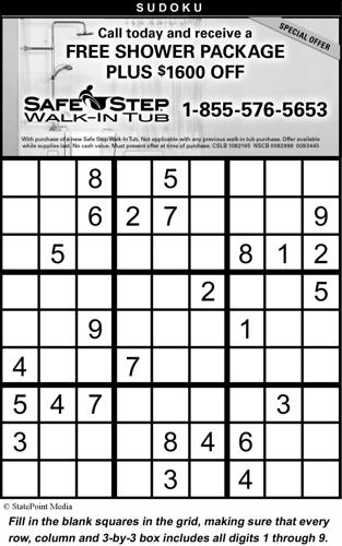 Sudoku | Empire Press | wenatcheeworld.com