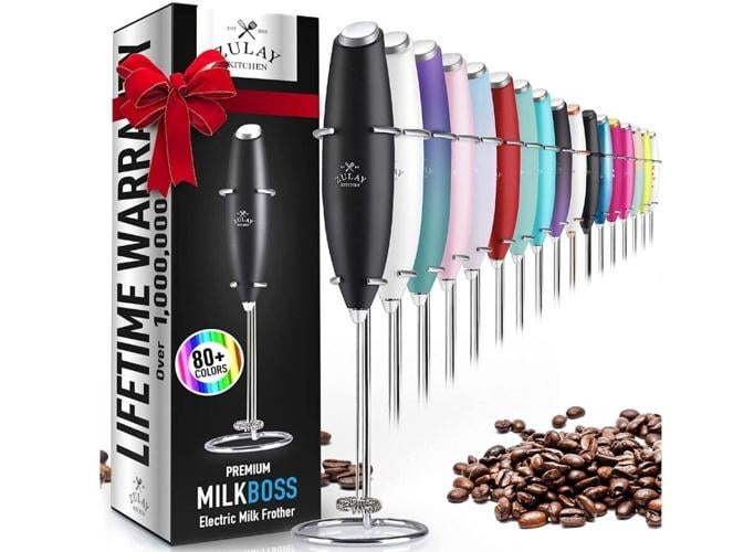 This $12 Milk Frother With 80,000 Fans Lets You Make Starbucks