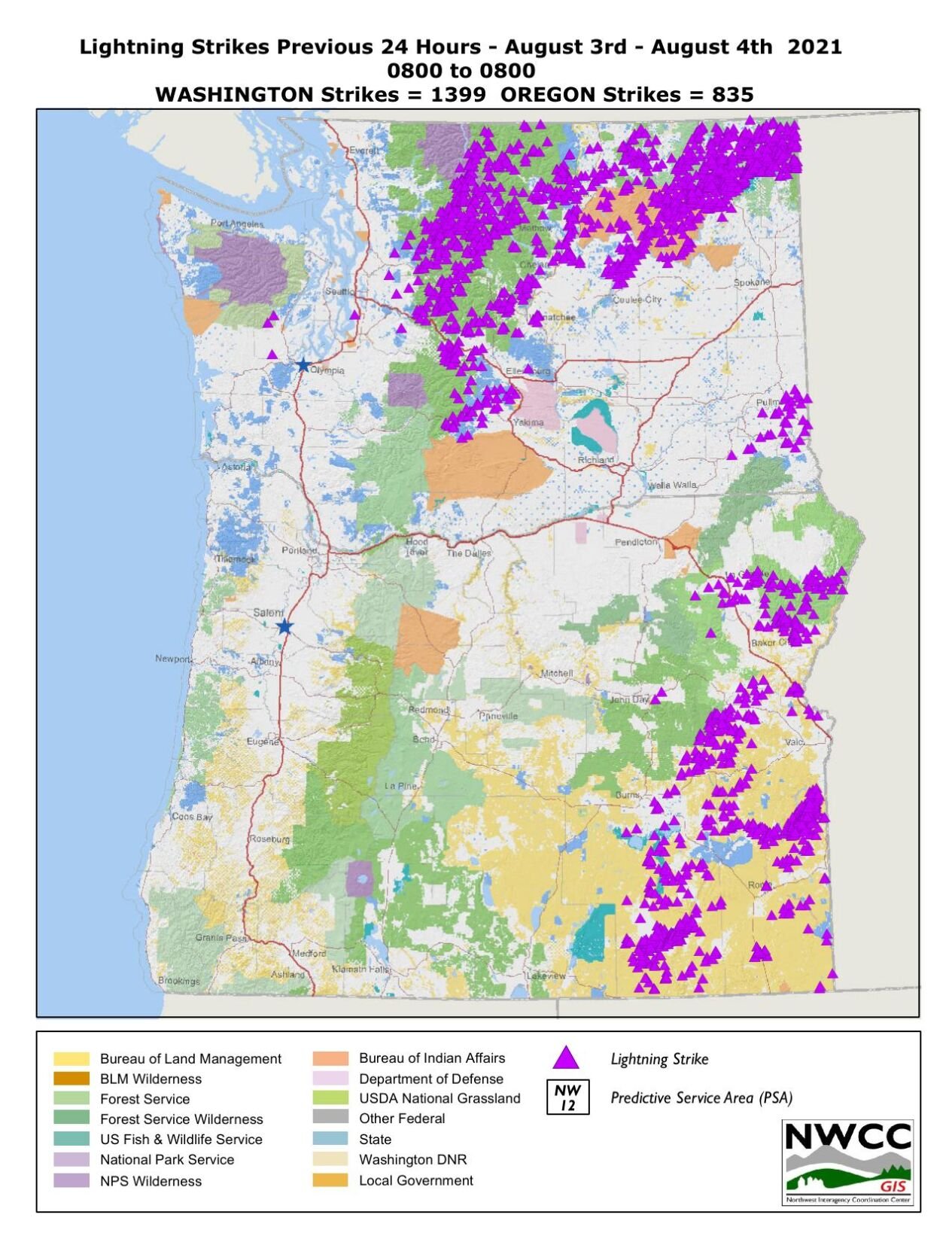 Firefighters still catching up to multiple small lightning started  wildfires, resources stretched thin | Local News 