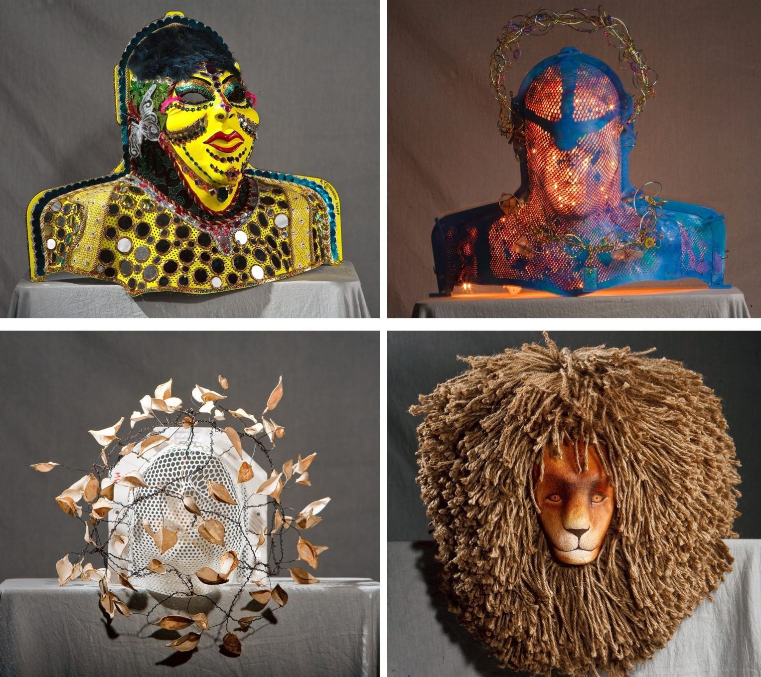 Artists hail courage of cancer patients by decorating masks ...