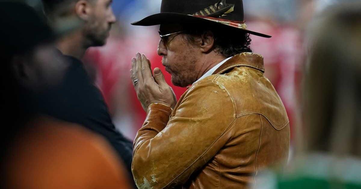 Matthew McConaughey Sends Emotional Message After Texas' Loss to Ohio State