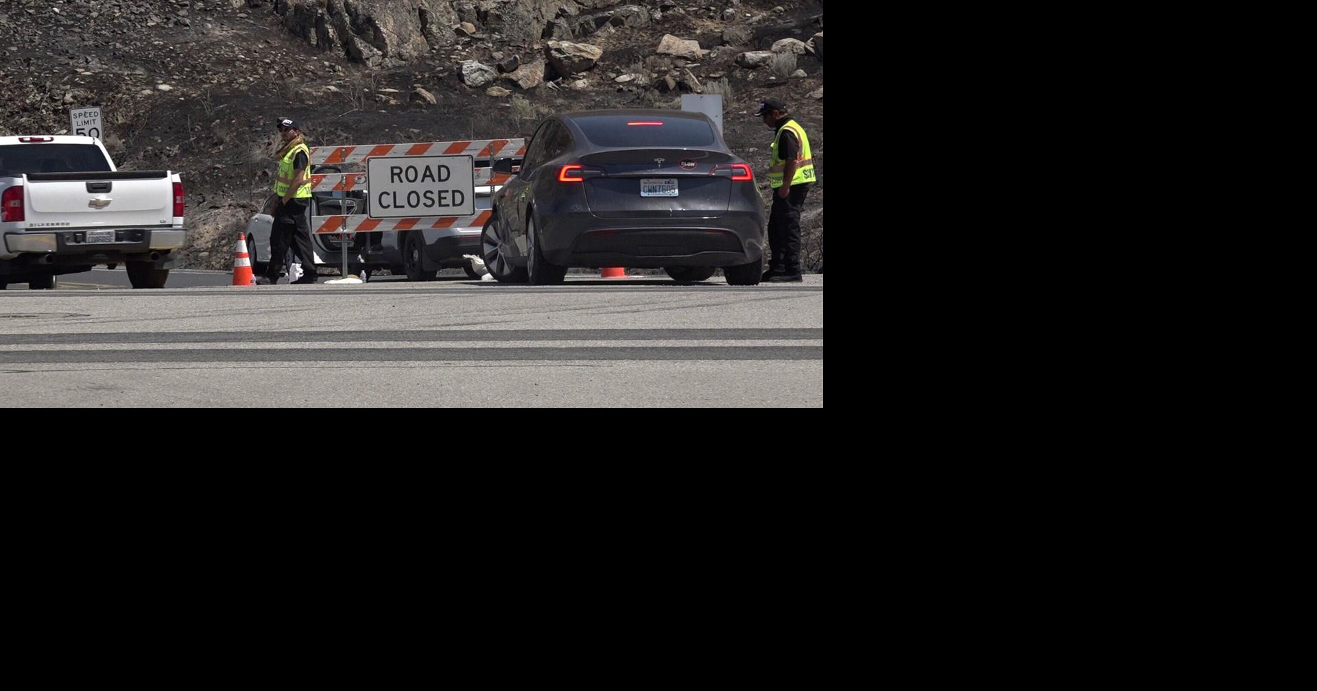 Motorist found dead in crashed vehicle amid Chelan Hills Fire