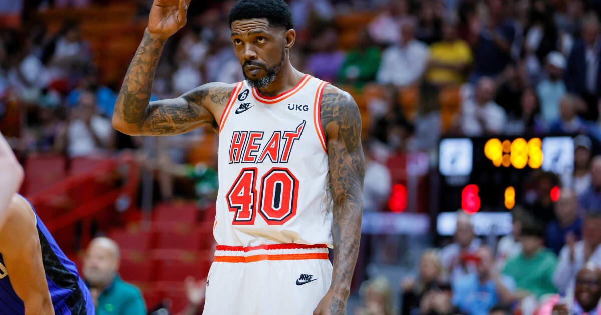 Udonis Haslem Trolled The Bucks During The Heat Celebration In The