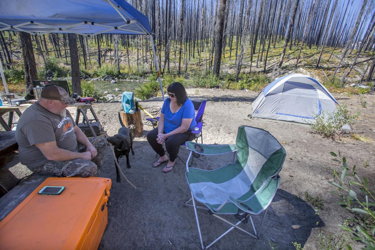 Handful Of Hikers And Campers Make Use Of Entiat Campgrounds