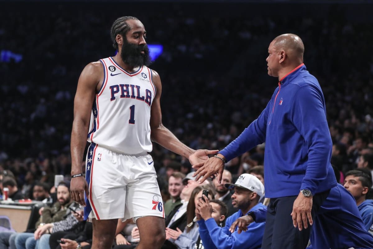 James Harden's jersey, Sixers merchandise top-selling across NBA since  blockbuster trade - Philadelphia Business Journal