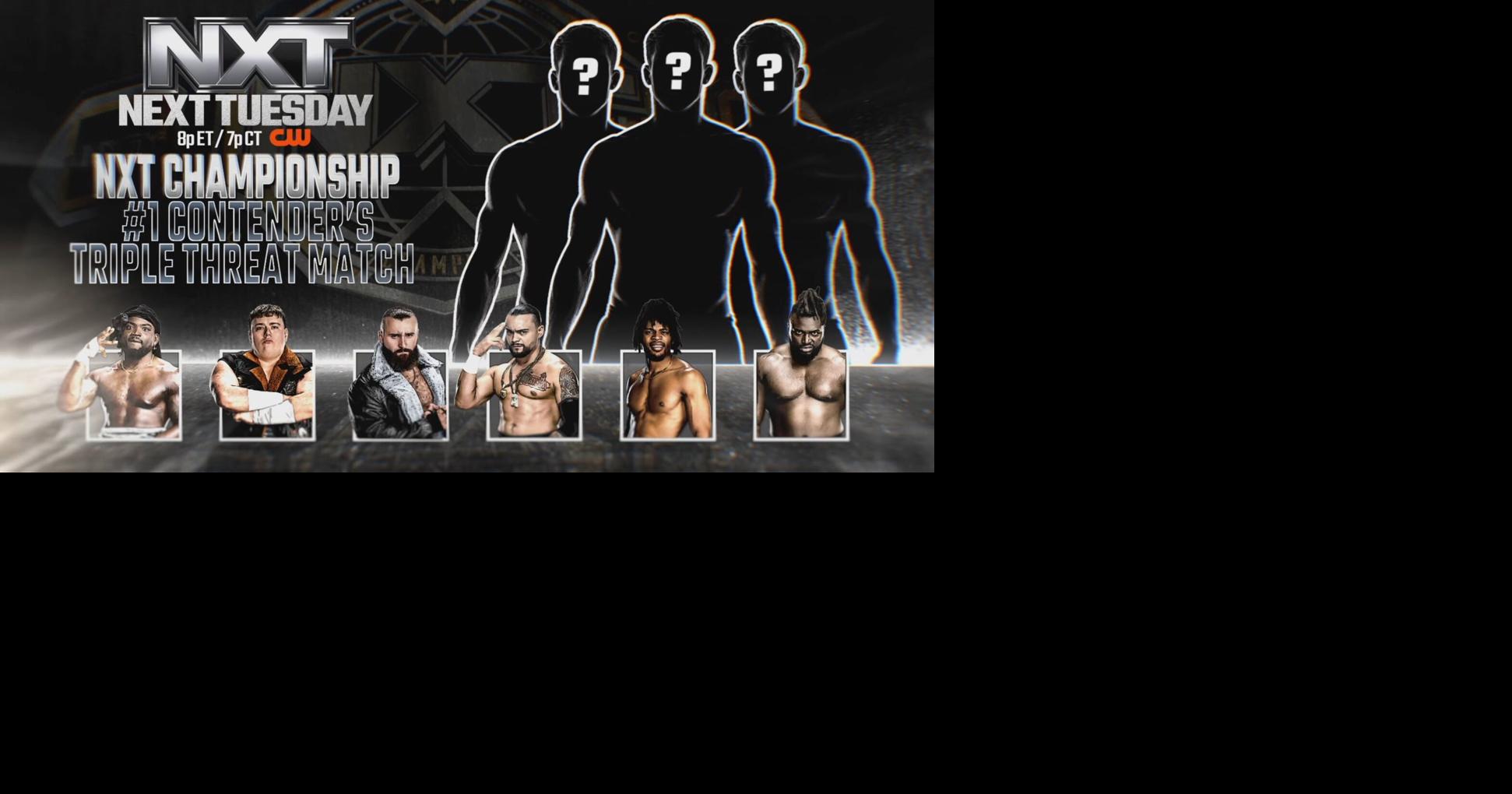 Number one contender’s match part of next week’s WWE NXT lineup