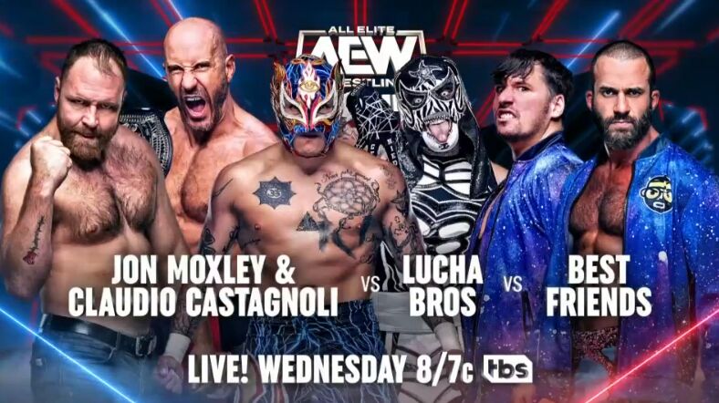 Lucha Bros Retain The ROH Tag Team Titles In The AEW Dynamite Main