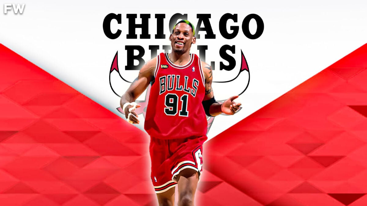 Dennis Rodman Champion Jersey Chicago Bulls NBA Basketball -  Finland