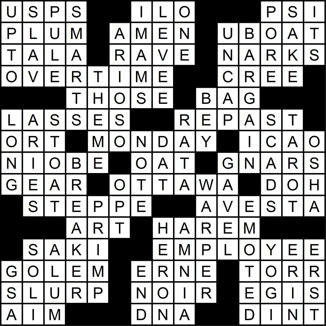 Crossword | Entertainment | wenatcheeworld.com