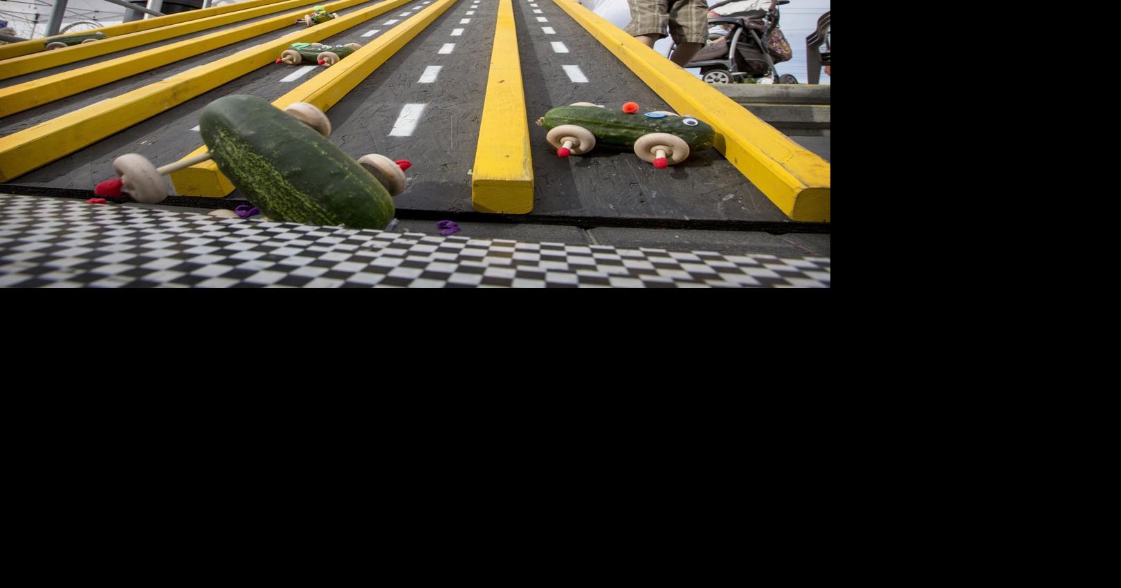 Vegetable races bring careening cukes to farmers market | News ...