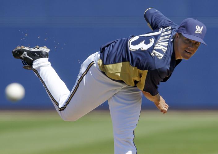 Remember when Zack Greinke started three straight Brewers games?
