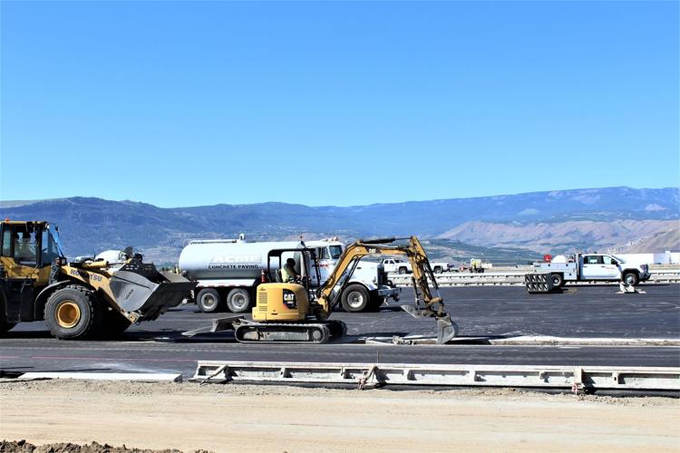Pangborn Memorial Airport gets a little brighter with new plane parking area News