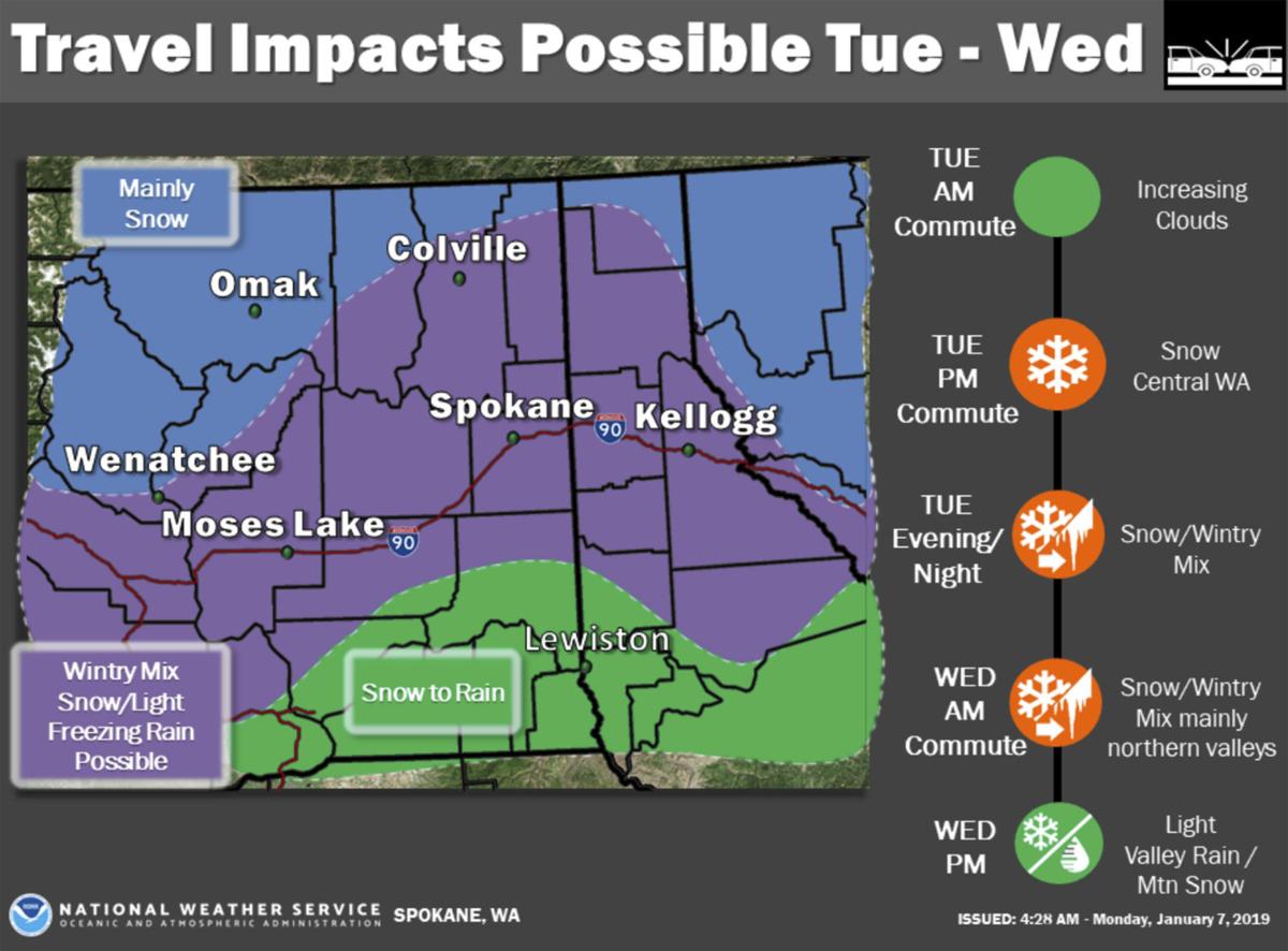 More Winter Weather On The Horizon Local News Wenatcheeworld Com