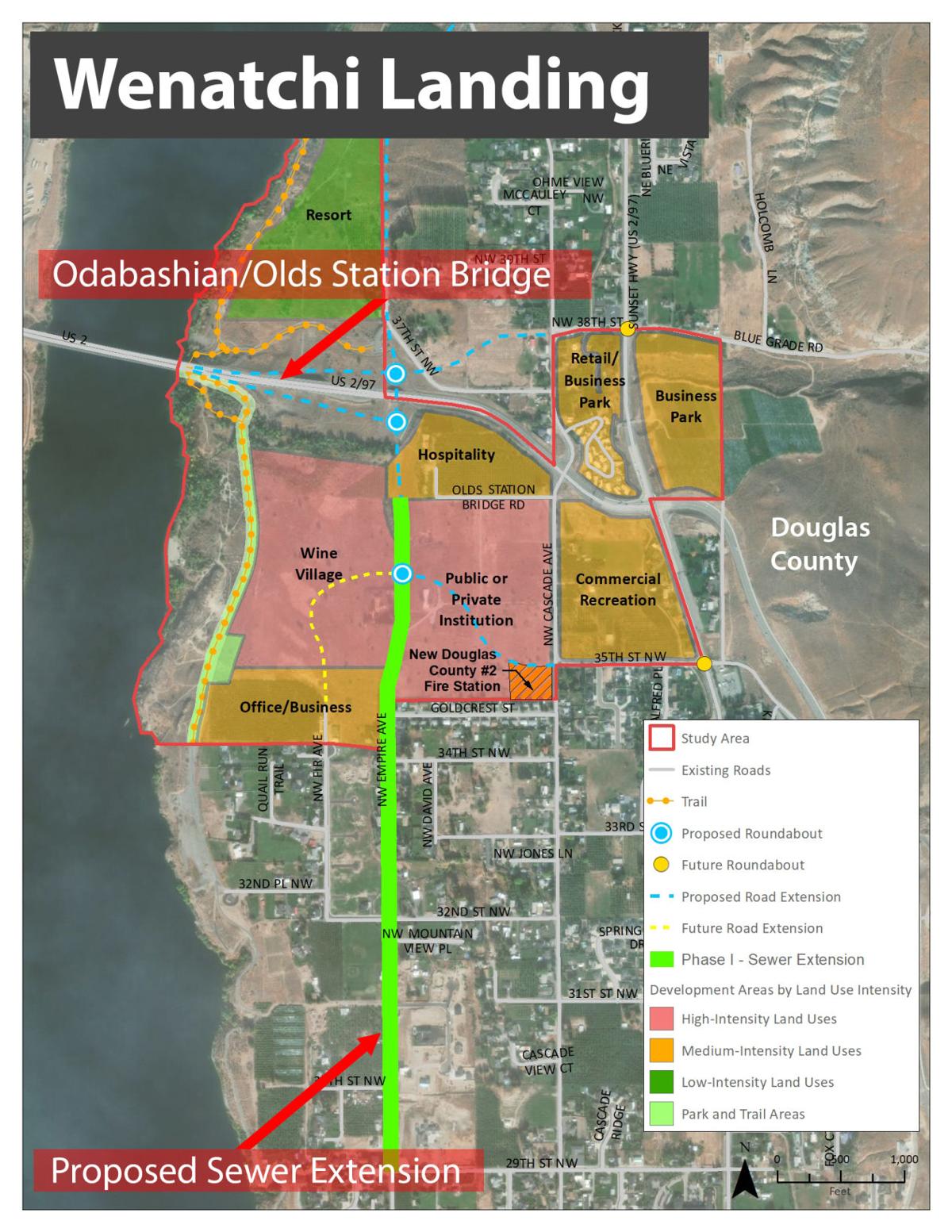 Wenatchi Landing sewer extension would allow economic development