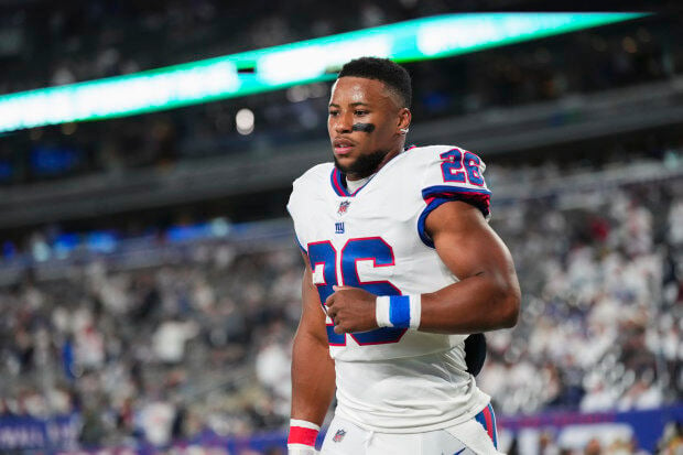 Saquon Barkley Addresses His 2022 Outlook: 'I Feel Like I'm Better' -  Sports Illustrated