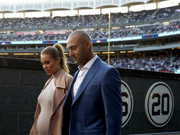 Hannah Jeter Wife Ny Yankees Shortstop Editorial Stock Photo