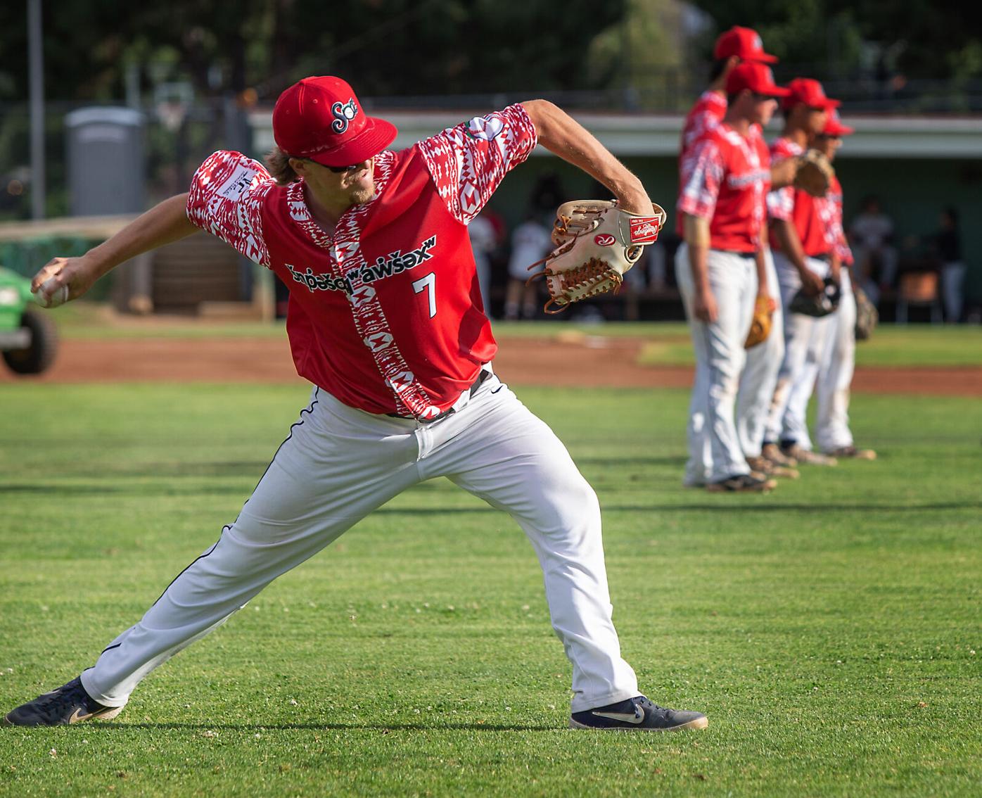 Spokane Indians baseball uniforms sport Salish word