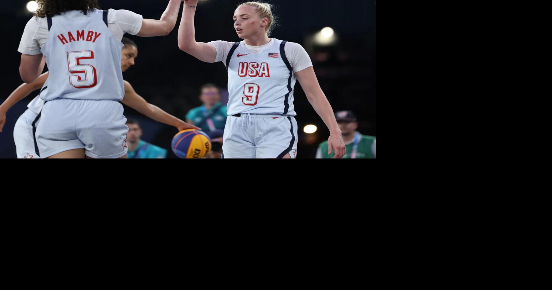 Sparks star Dearica Hamby helps US rally for bronze medal in 3x3 basketball