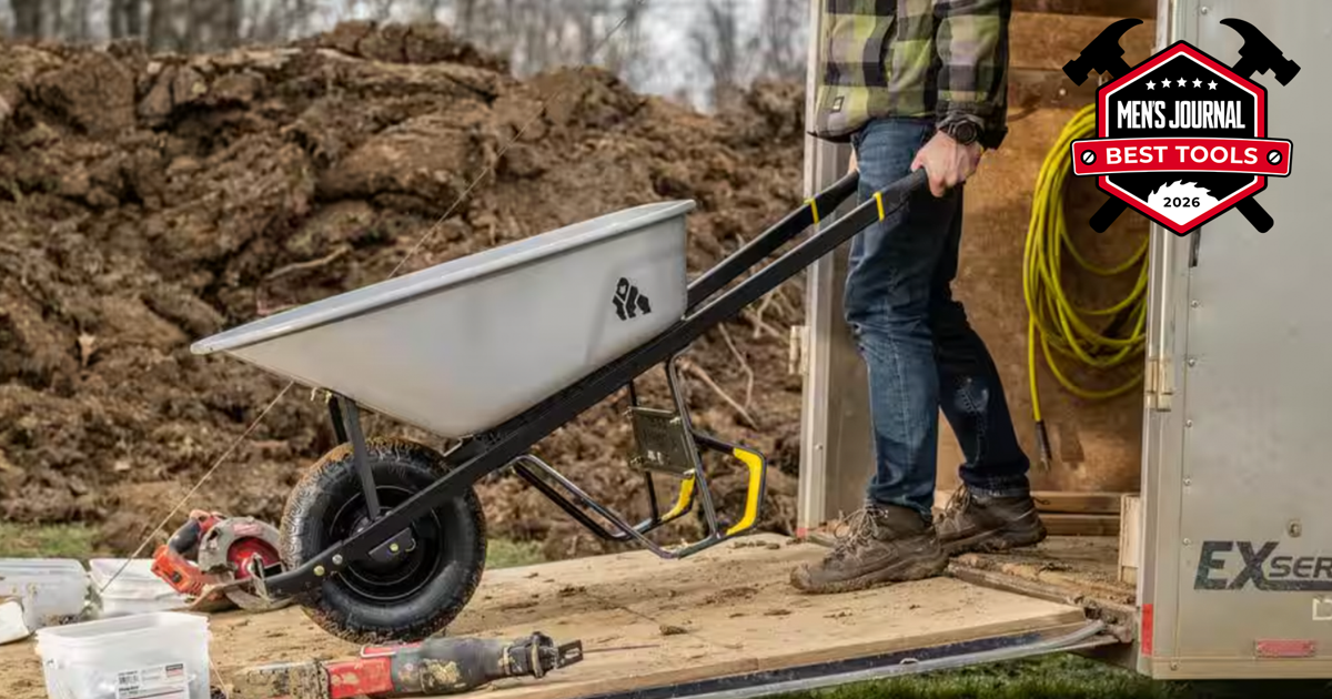 This $149 Wheelbarrow Is Built Like an Absolute Tank