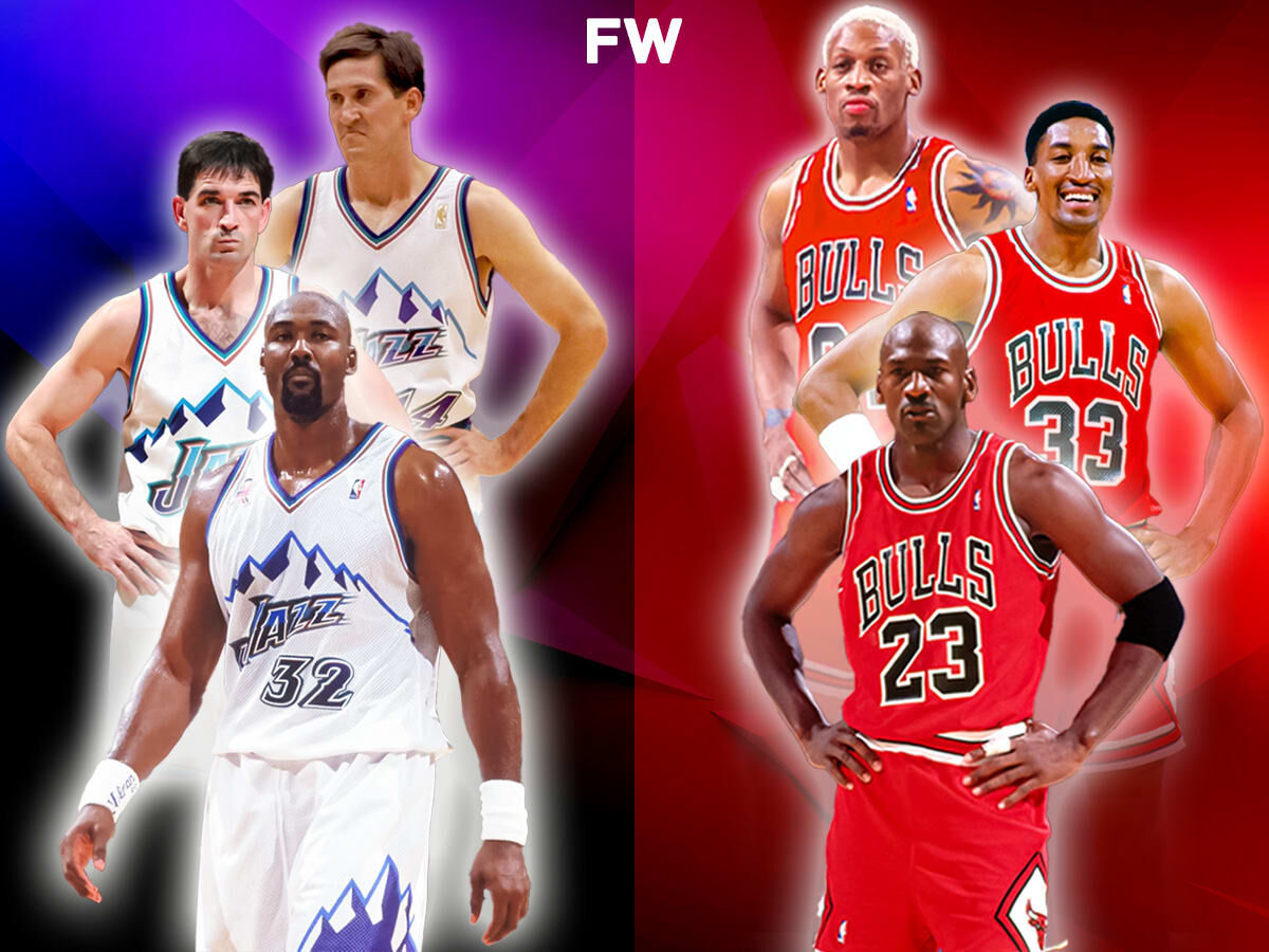 Were the Utah Jazz more talented than the Chicago Bulls in the 97
