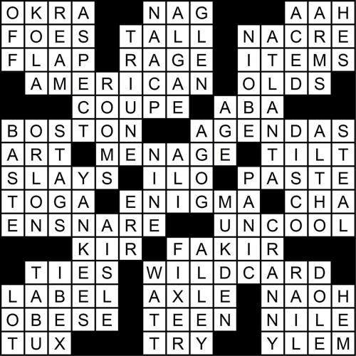 Crossword | Empire Press | wenatcheeworld.com