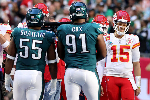 Eagles' Brandon Graham: Chiefs' O-line 'blessed' by slick SB LVII field -  Arrowhead Pride