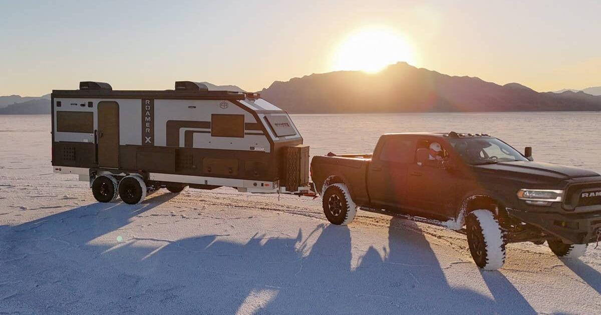 This Four-Season Off-Road Trailer Packs 3,160 Watts of Solar Power and a Fireplace