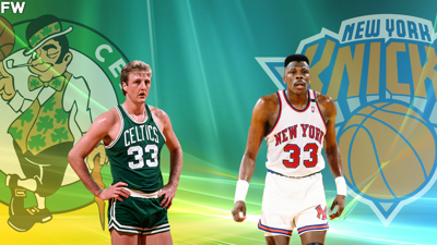 Larry Bird Boston Celtics Big & Tall Hardwood Classics Name
