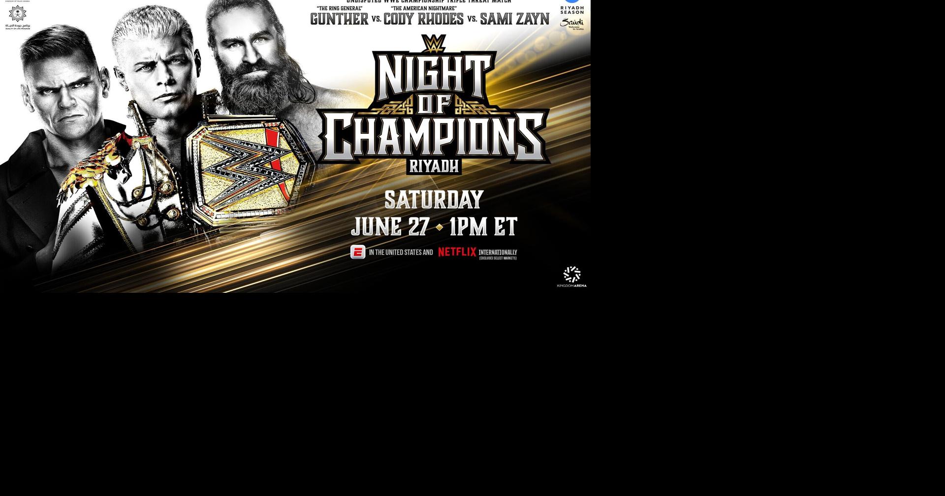WWE Night of Champions 2026 Live Stream: How to watch