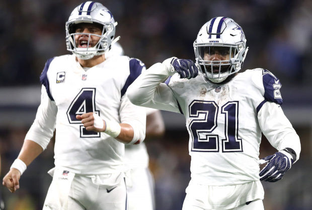 Ezekiel Elliott shows off new Patriots jersey in Instagram story