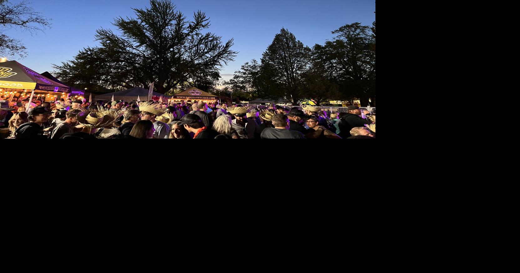 'It’s a vibe' at Blossoms and Brews Beer Garden Apple Blossom