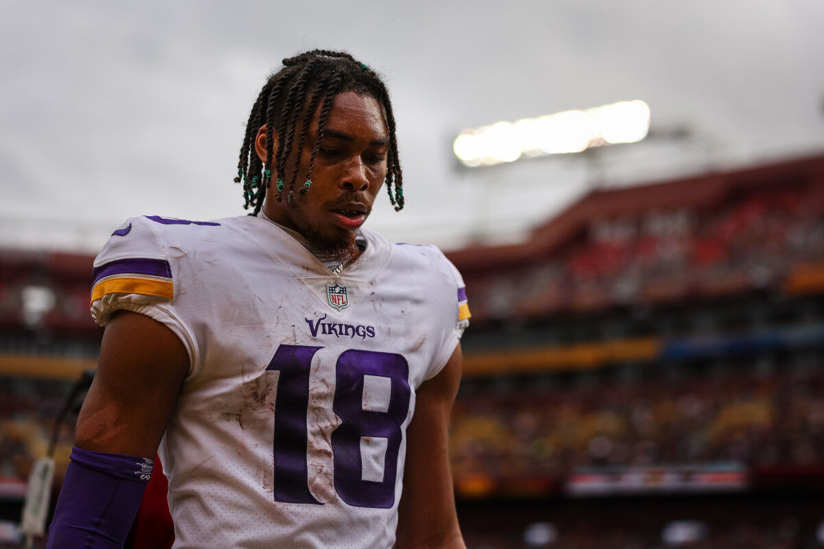 Vikings' Justin Jefferson meets his goals, and then some