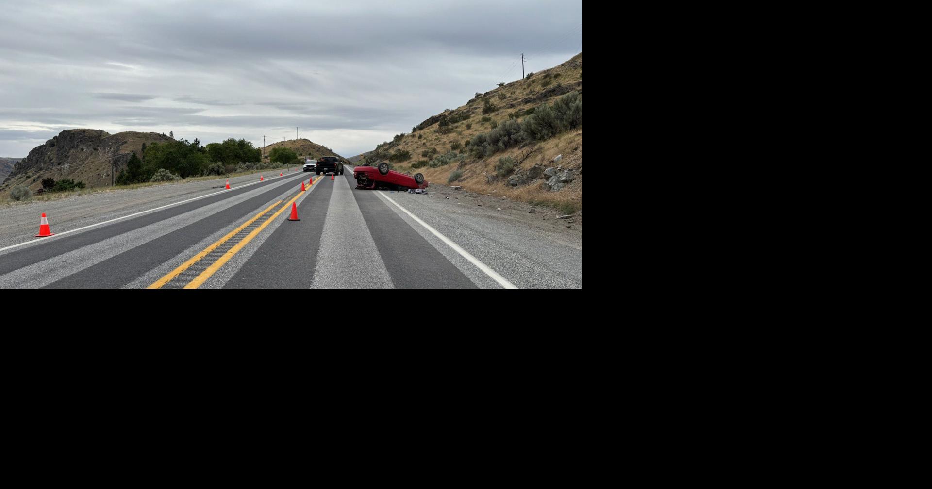 Intoxicated driving blamed in Highway 97A rollover