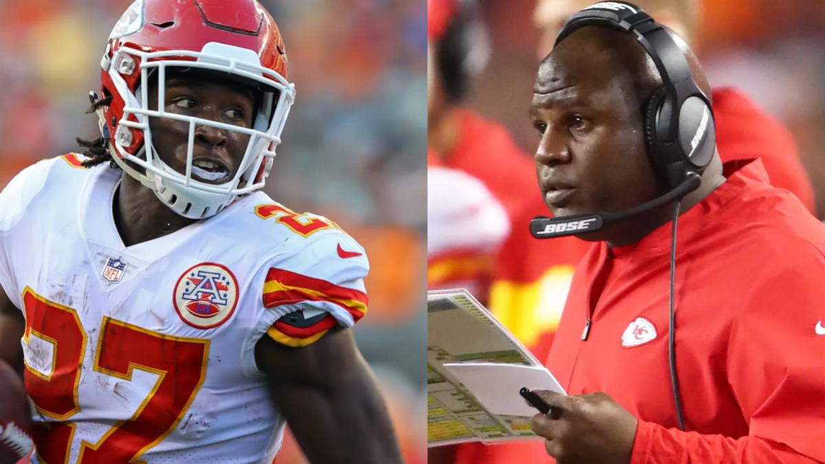 Chiefs Exes Kareem Hunt, Eric Bieniemy Reunion With Commanders