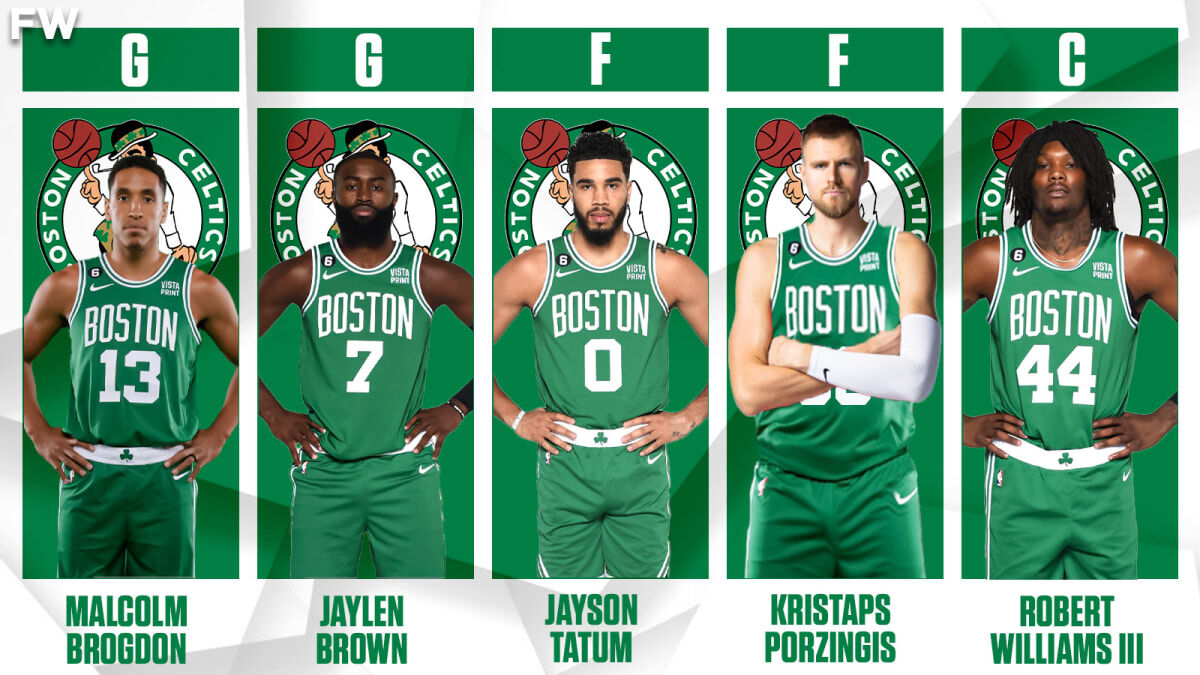The Boston Celtics Starting Lineup With Kristaps Porzingis Looks  Unstoppable | Fadeaway World | wenatcheeworld.com