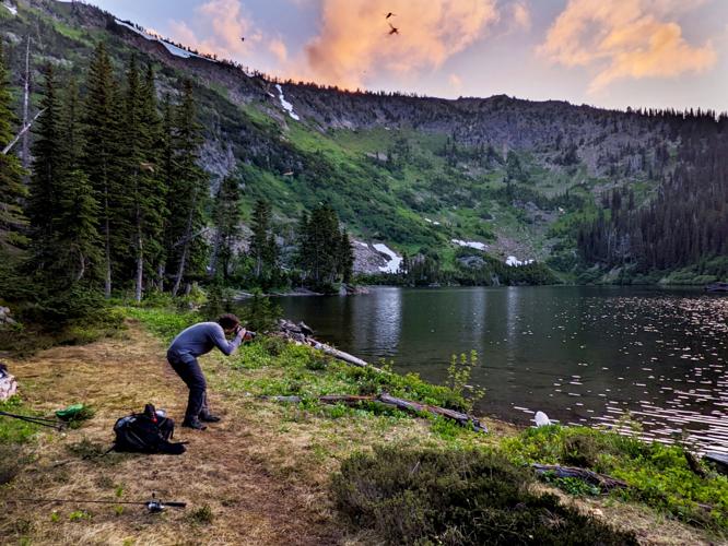 Lake Ethel near Stevens Pass Just you, a great view, a couple of trout