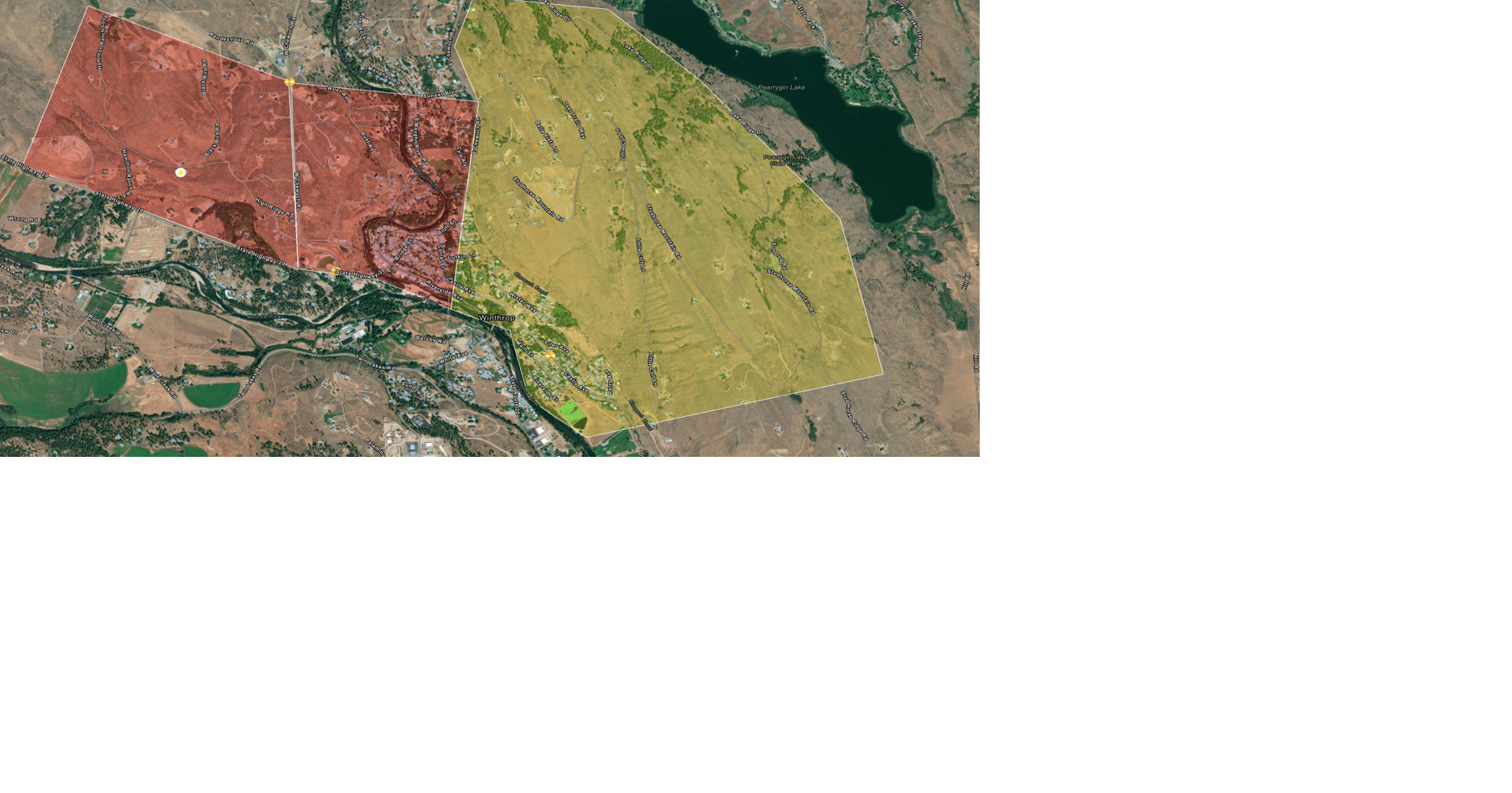 Brush fire prompts evacuation orders for Winthrop